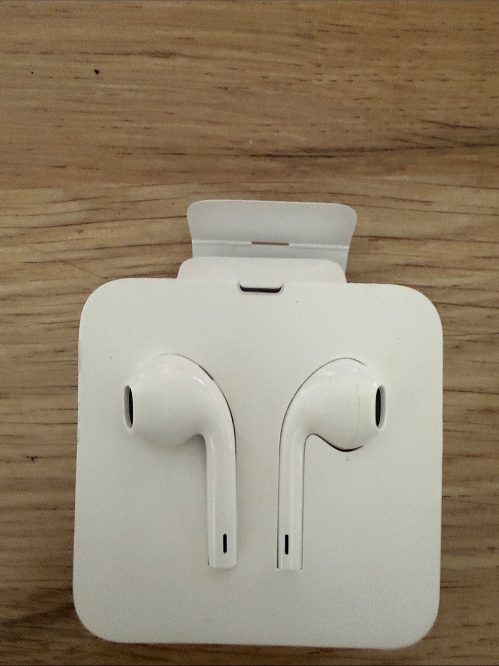 Apple White Wired Earbuds with Square Carrying Case